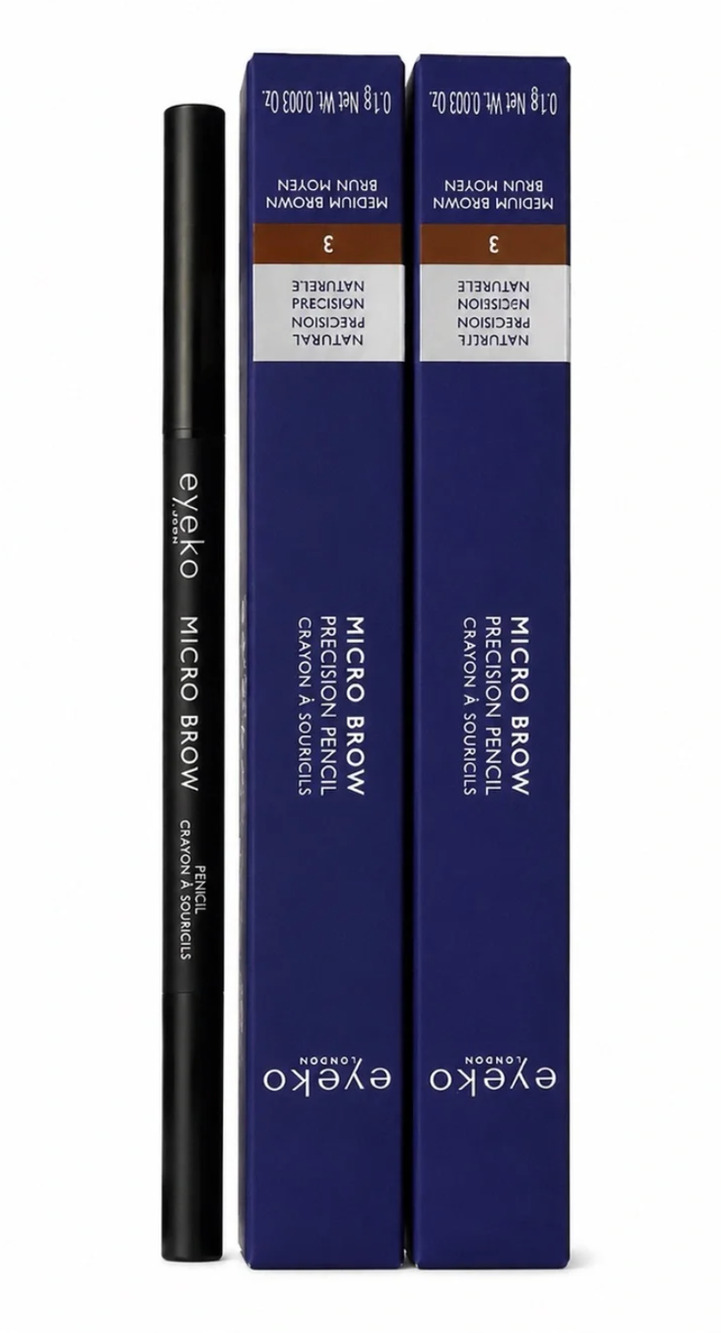 Eyeko London | Micro Brow Precision Pencil | Deep Brown 0.1g